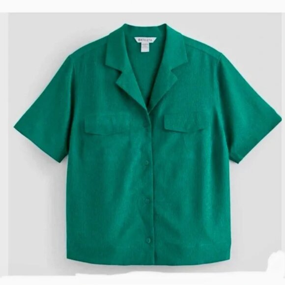 Athleta Echo Top size L Silver - Picture 5 of 5